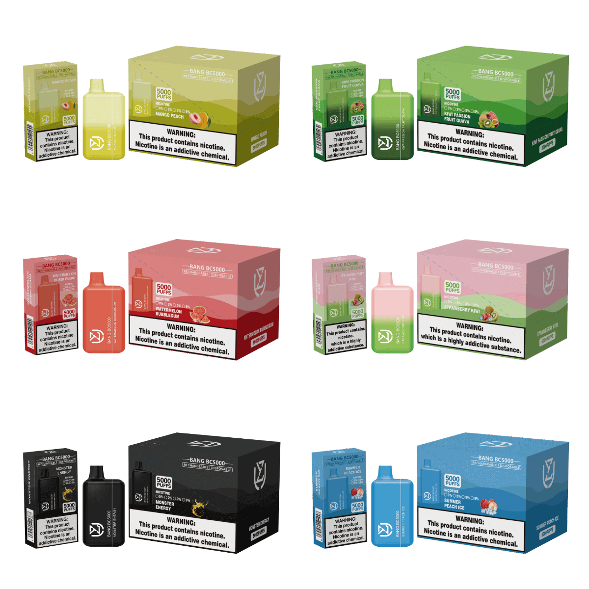 Bang Box BC5000 Puffs Disposable Vape - BangKingVape