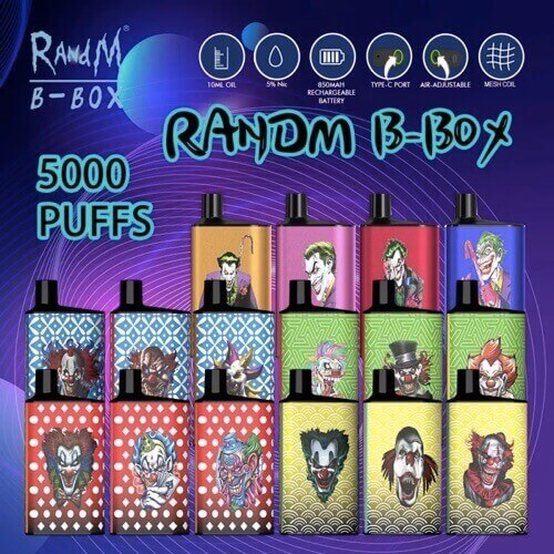 RandM B-Box 5000 Puffs Disposable Vape - BangKingVape