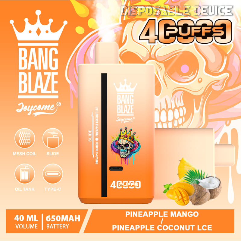 dual flavor blend disposable vape