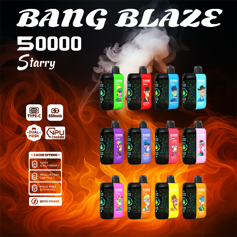 bang blaze starry 50000 puffs review