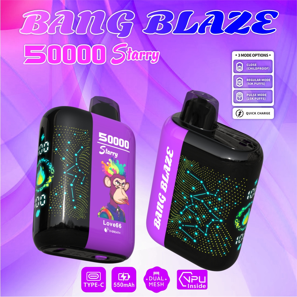 Bang Blaze Starry détails techniques