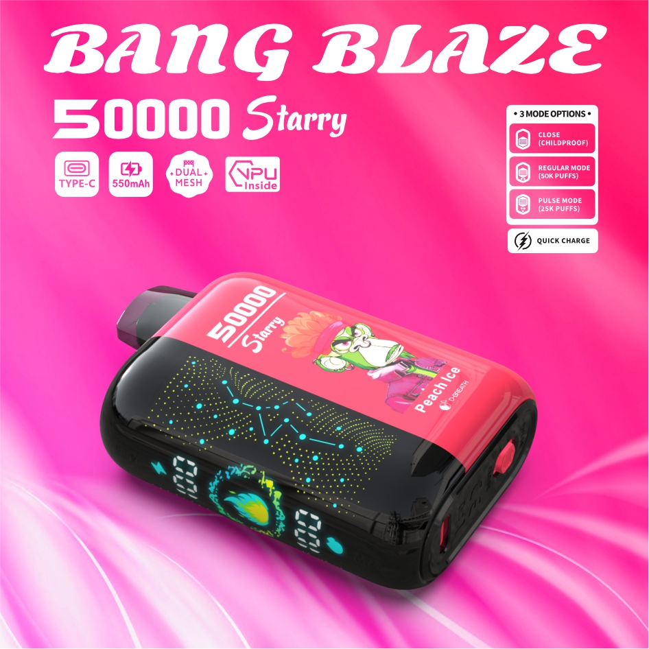 Bang Blaze Starry 50000 Puffs Vape
