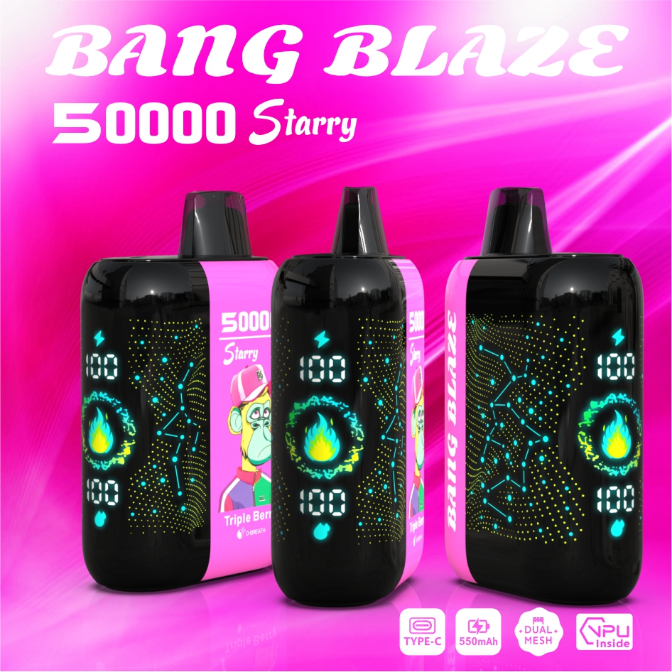 bang blaze starry disposable vape