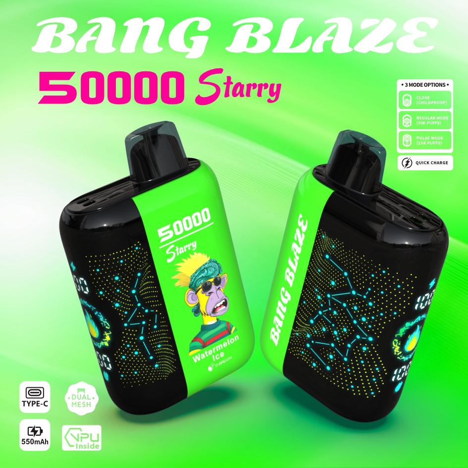 Bang Blaze Starry en utilisation