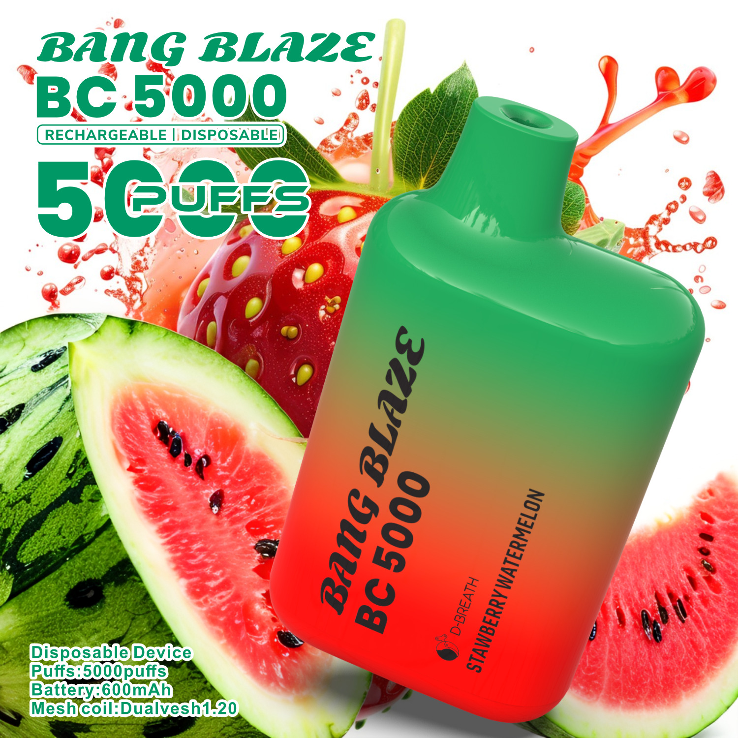Bang Blaze BC5000 puffs Disposable Vape