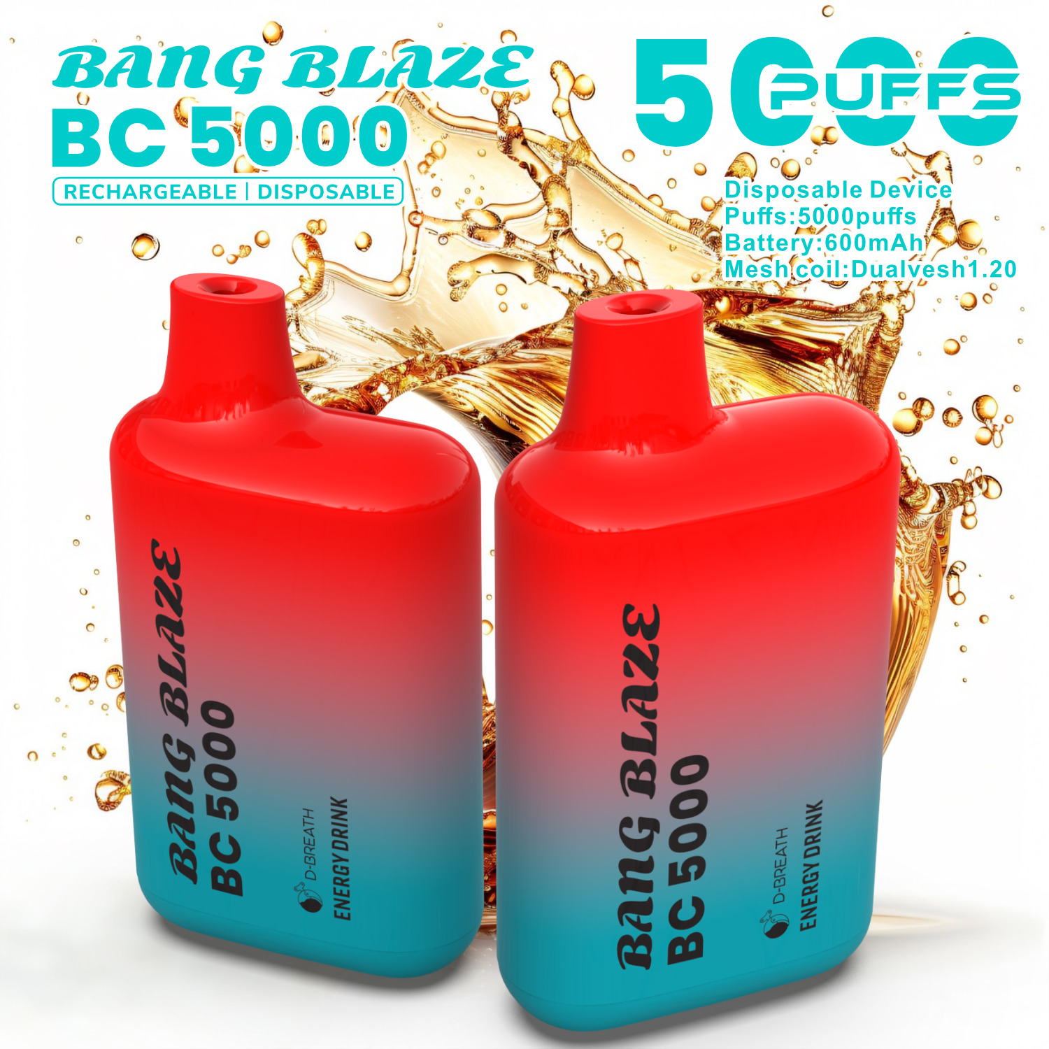 Bang Blaze BC5000 Puffs Disposable Vape