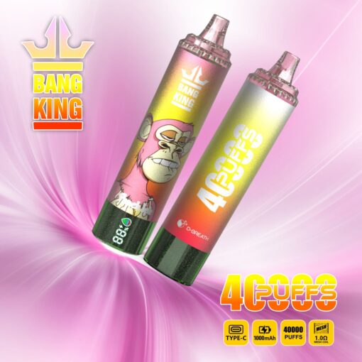Bang King 40000 Puffs Vape – Long-Lasting Power, Bold Flavors